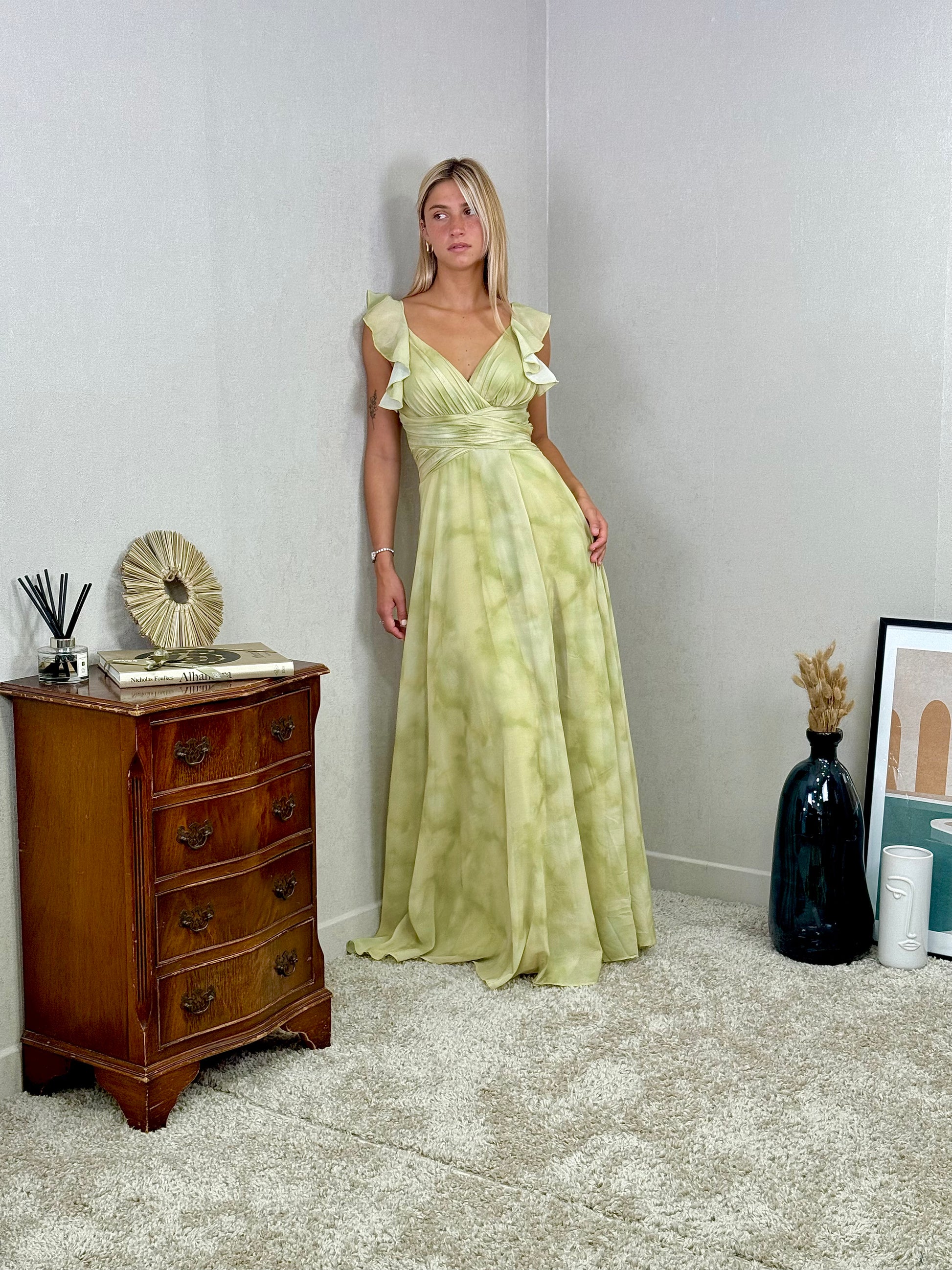 Robe de cérémonie aquarelle Bastia