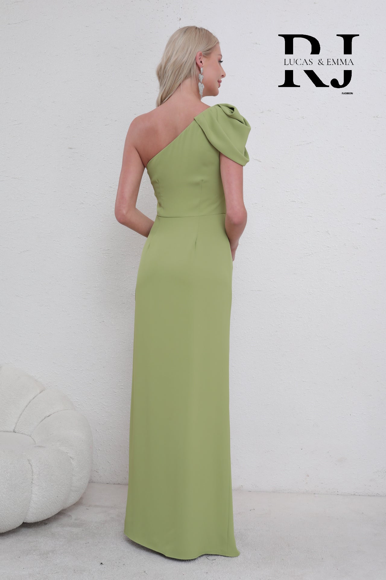 Robe de cérémonie asymétrique élégante Richmond