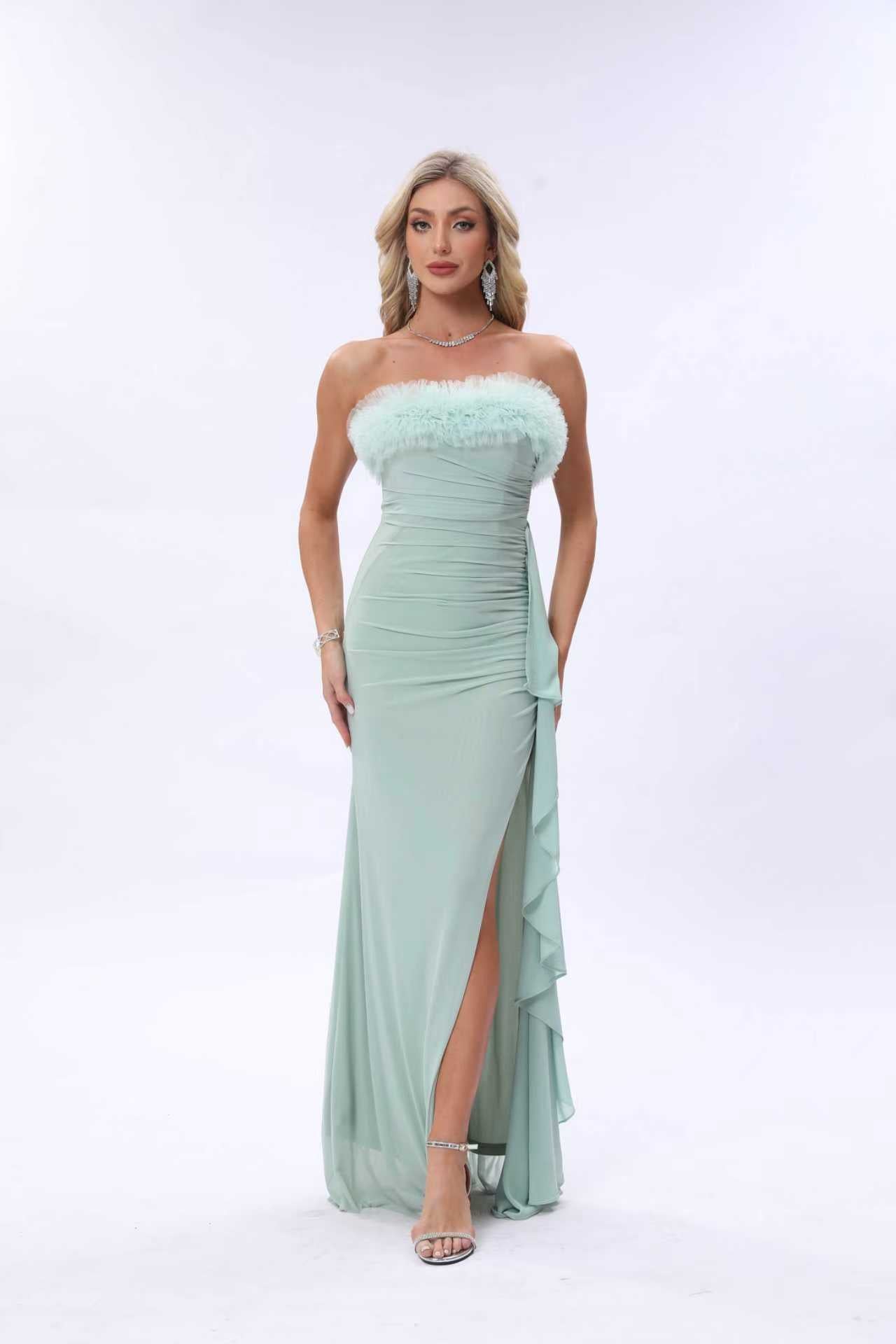 TILCARA strapless dress