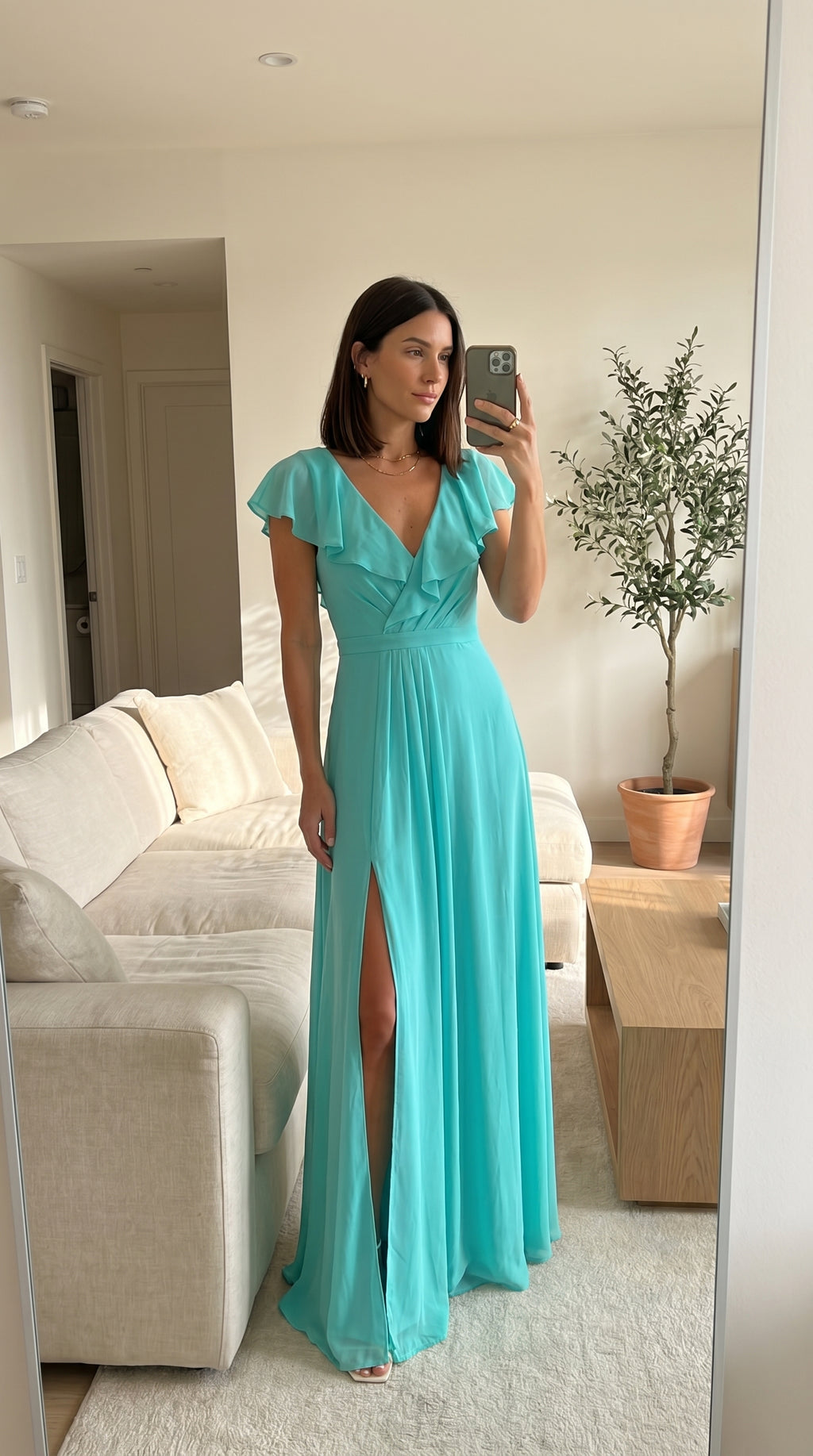 Robe de cérémonie volant GLASGOW