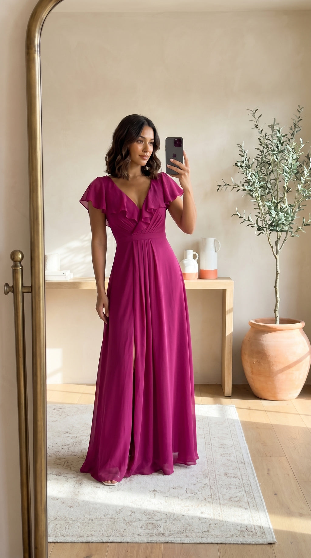 Robe de cérémonie volant GLASGOW
