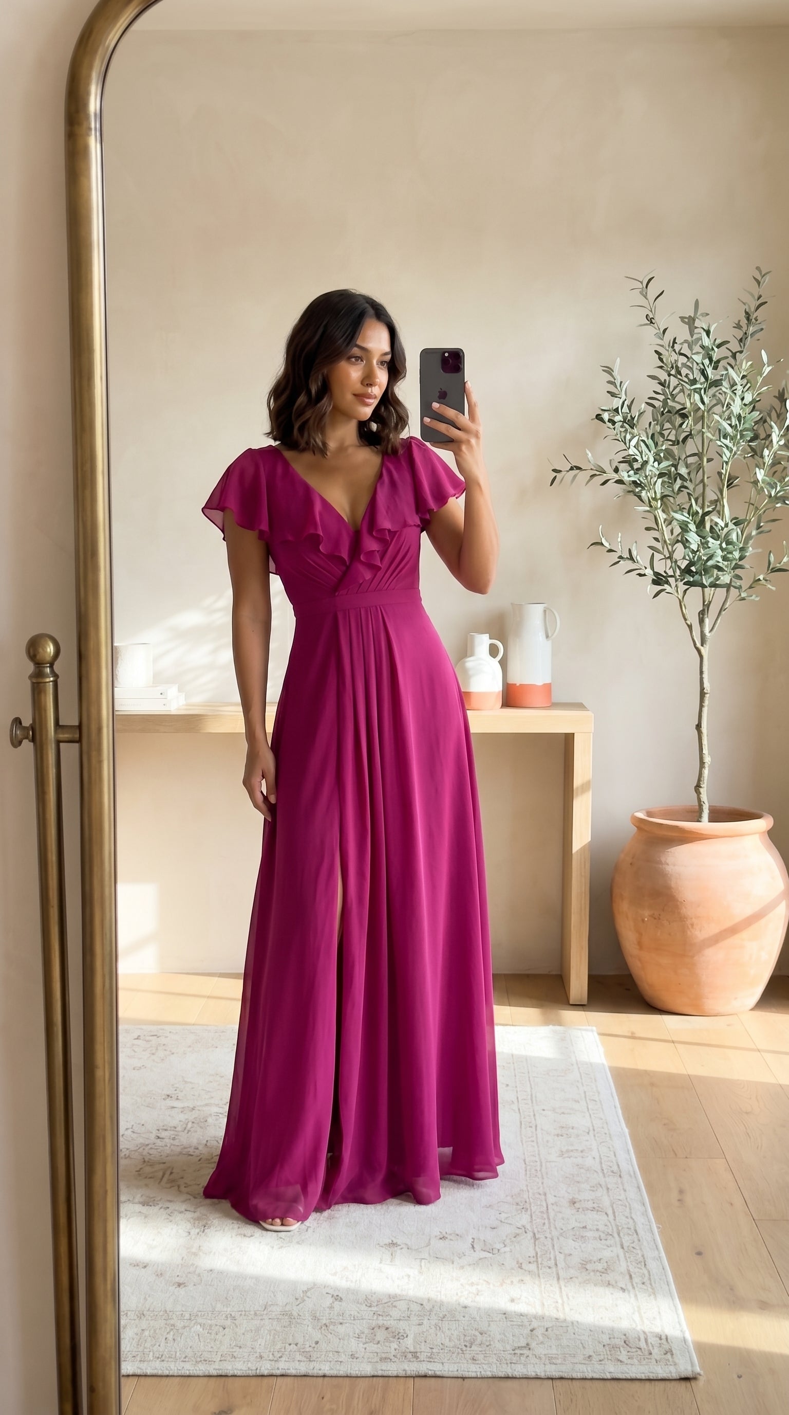 Robe de cérémonie volant GLASGOW
