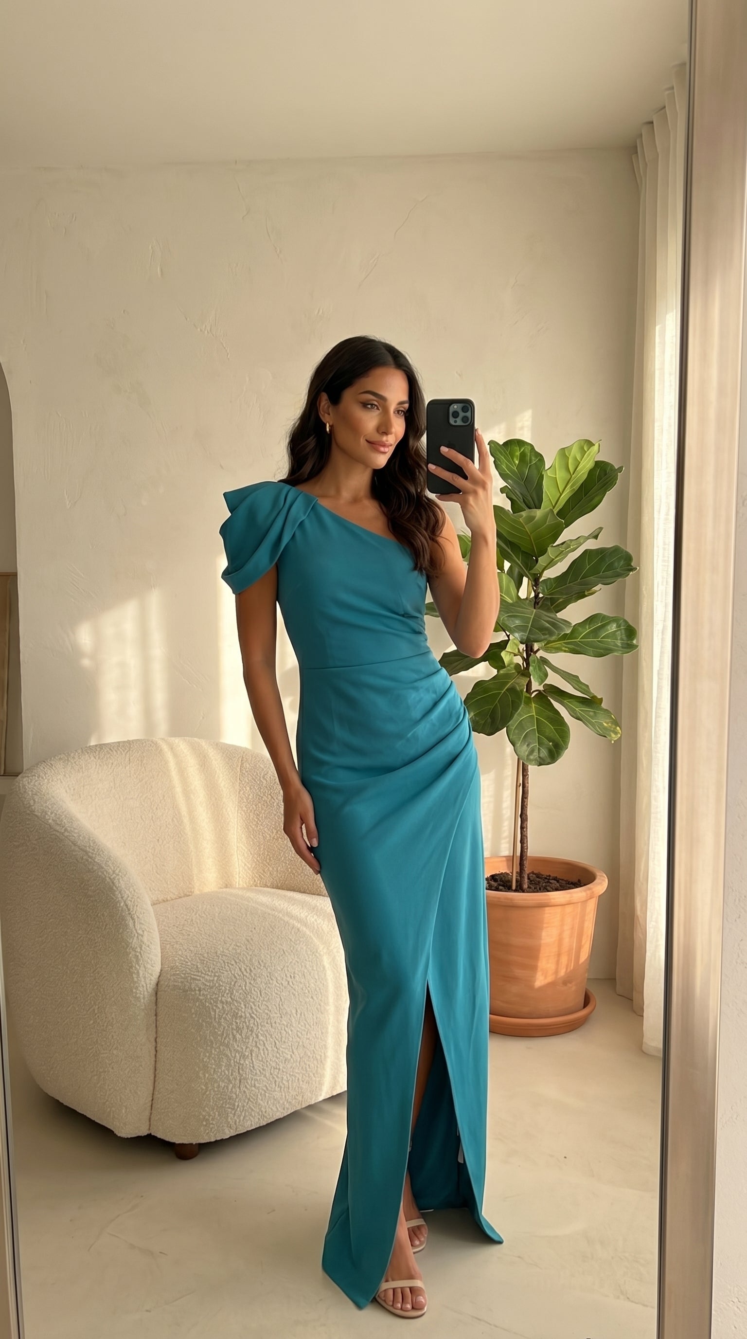Robe asymétrique élégante RICHMOND