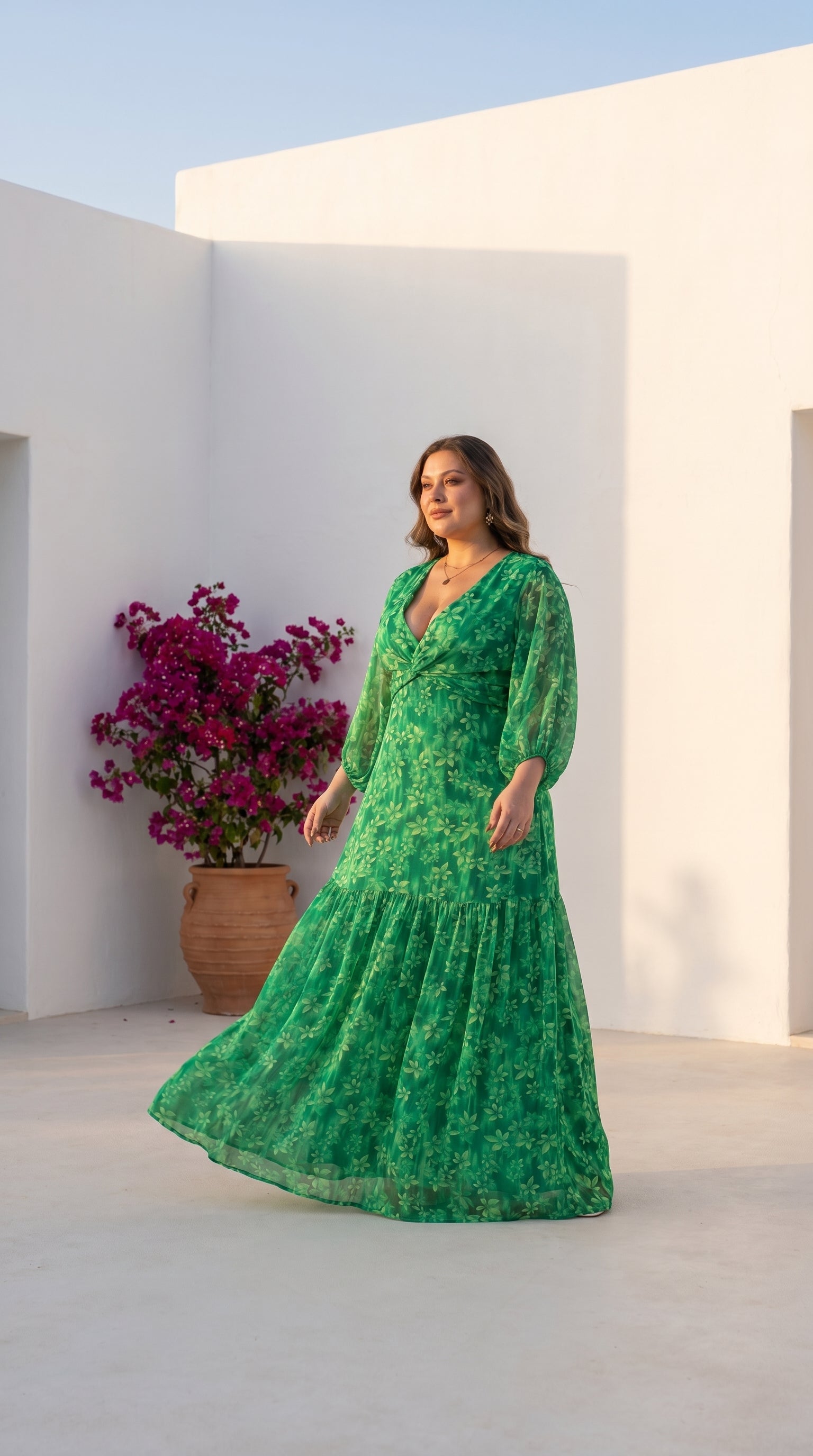 Robe d'été imprimée SALERNO
