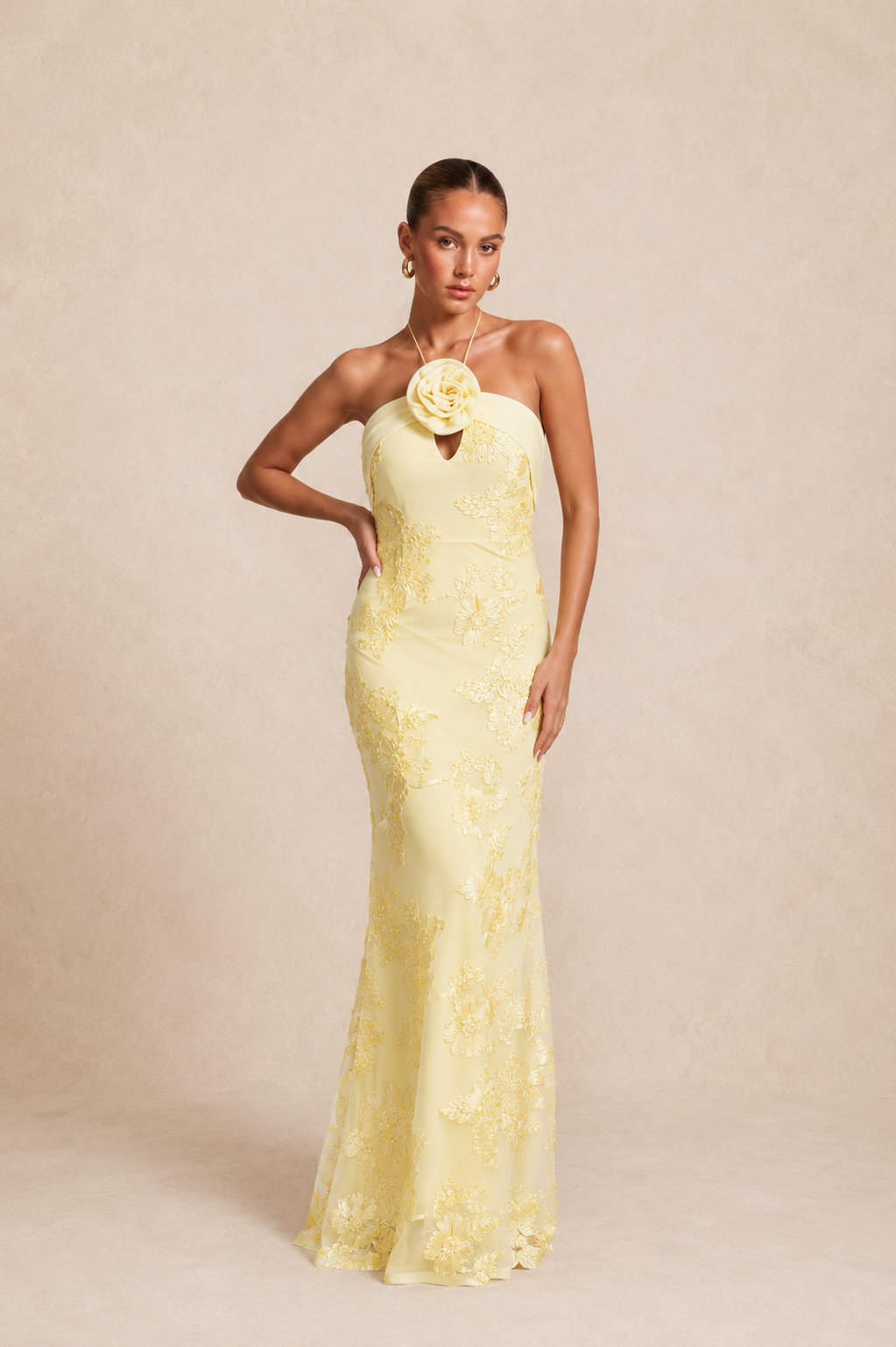 Robe de soirée dentelle LAS VEGAS