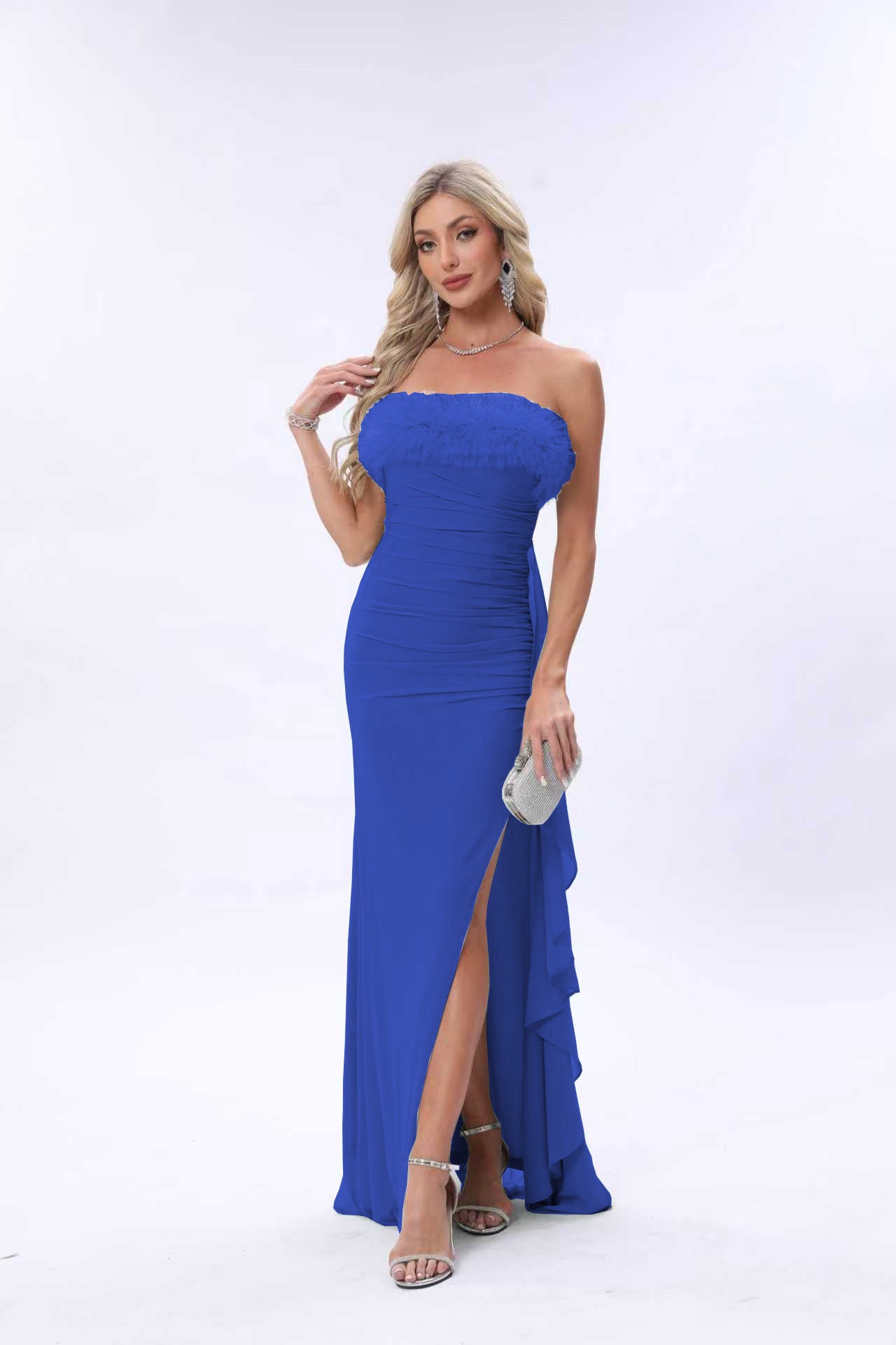 TILCARA strapless dress