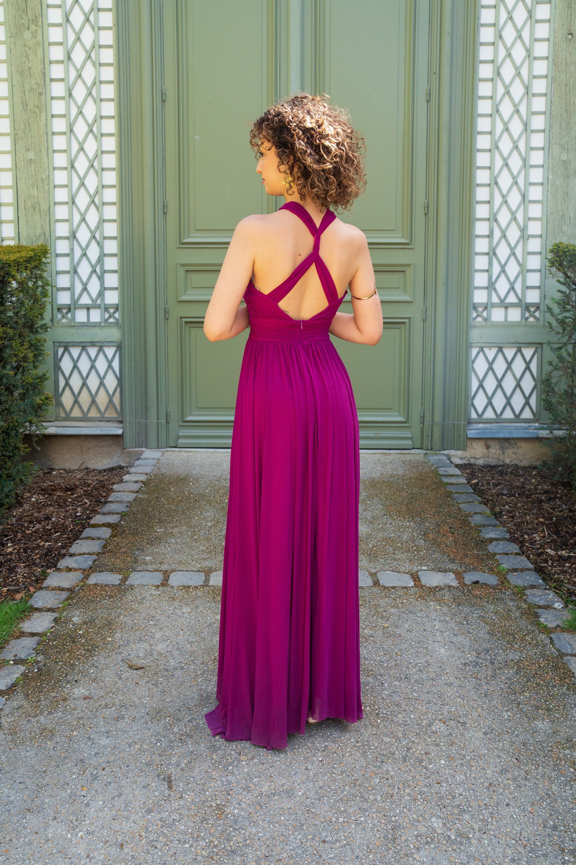 Robe de soiree multi-attache Hong-Kong