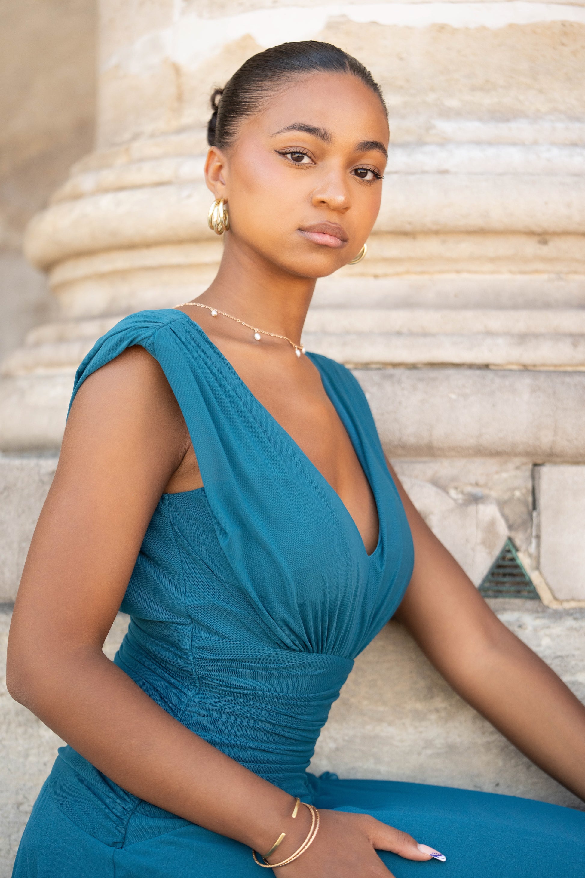 Robe de soirée cocktail longue TOCCA
