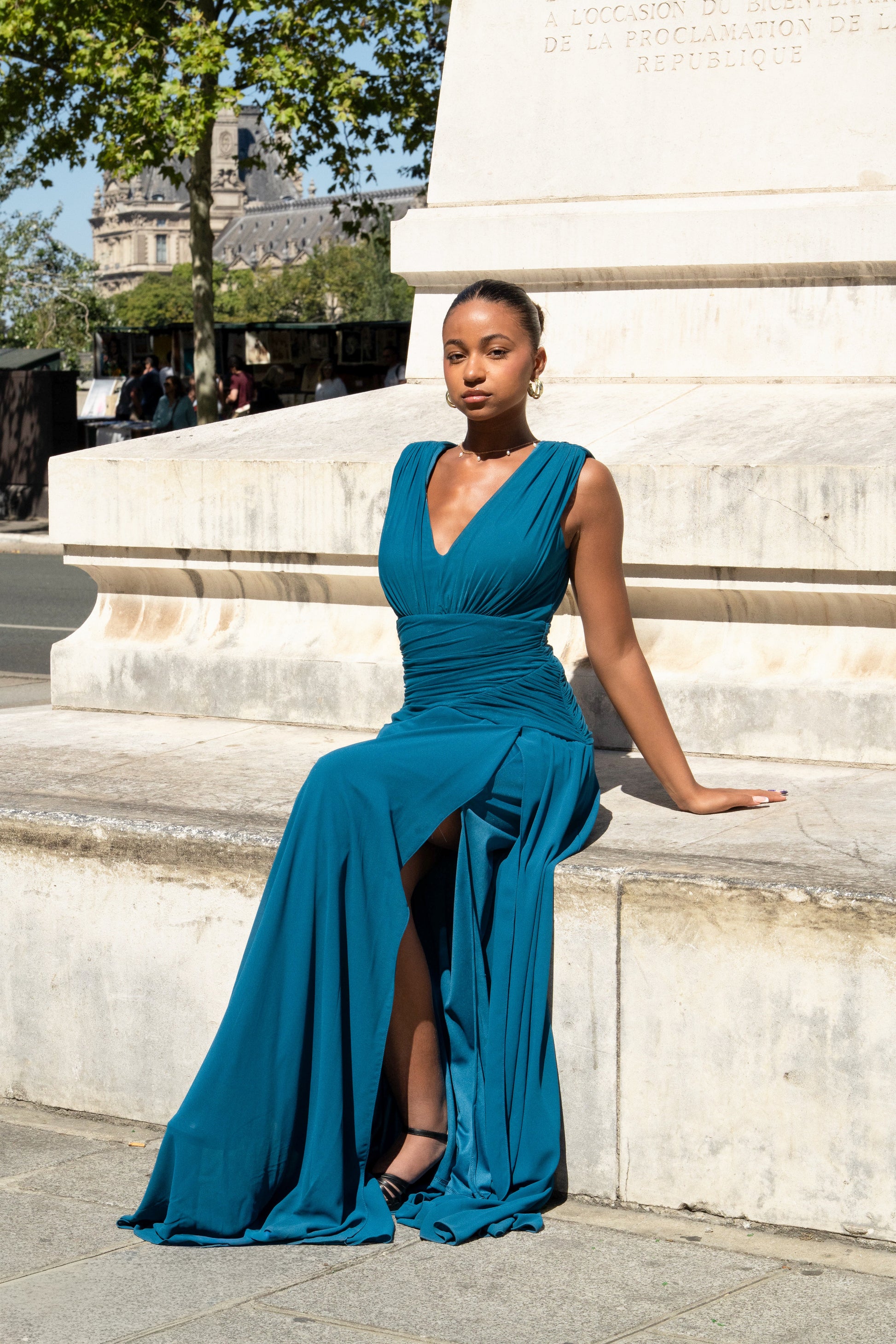 Robe de soirée cocktail longue TOCCA