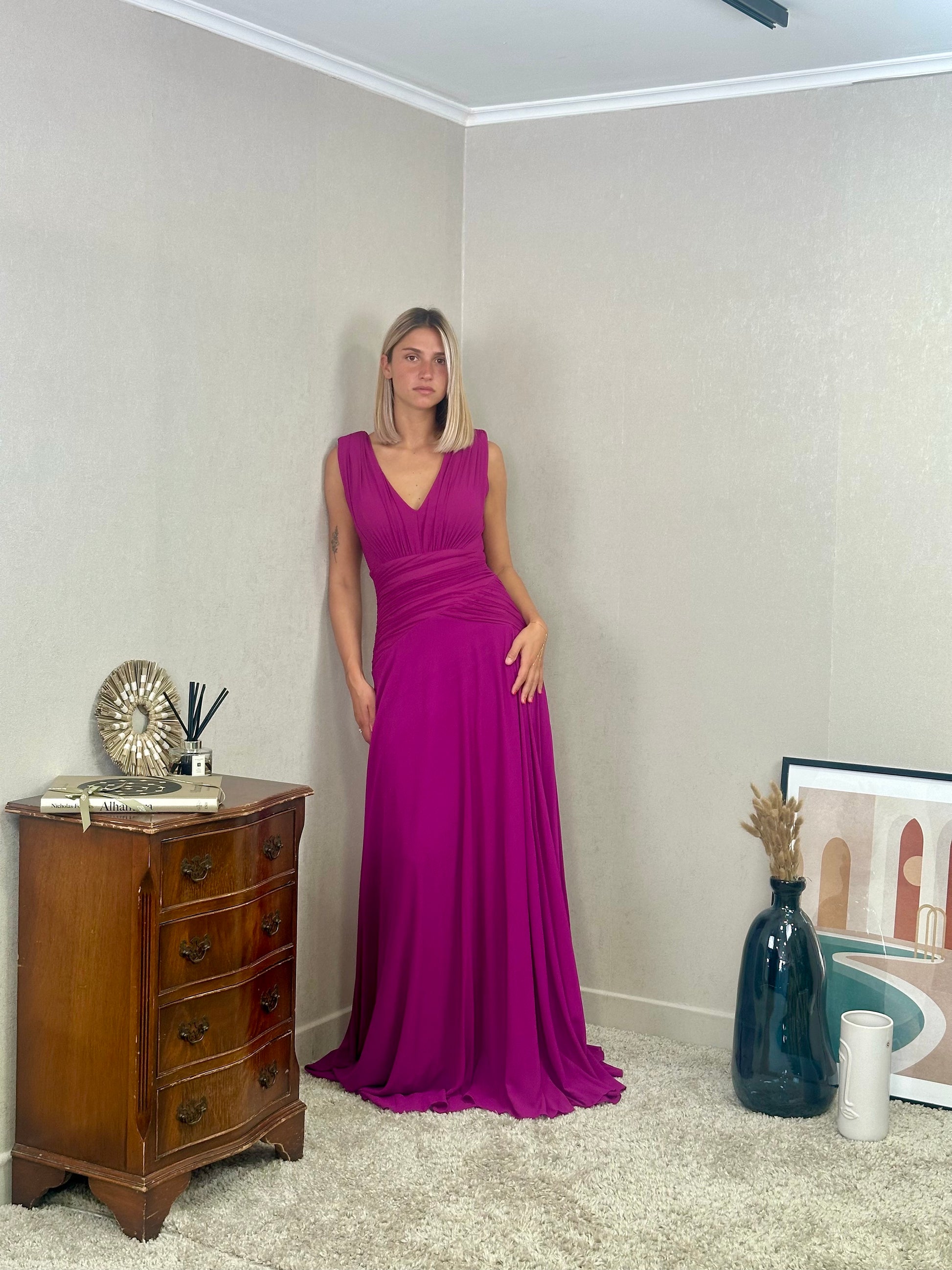 Robe de soirée cocktail longue TOCCA