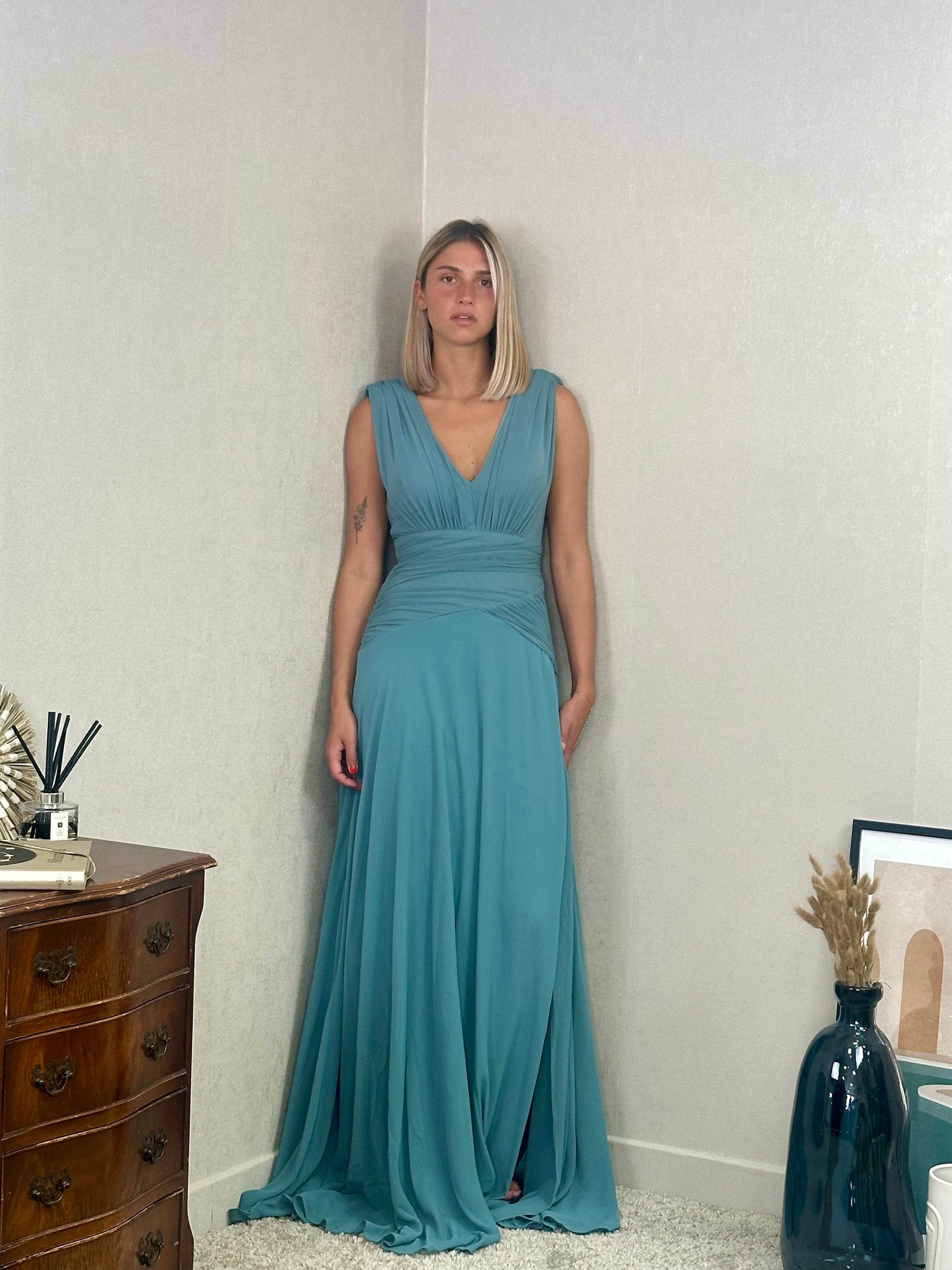 Robe de soirée cocktail longue TOCCA