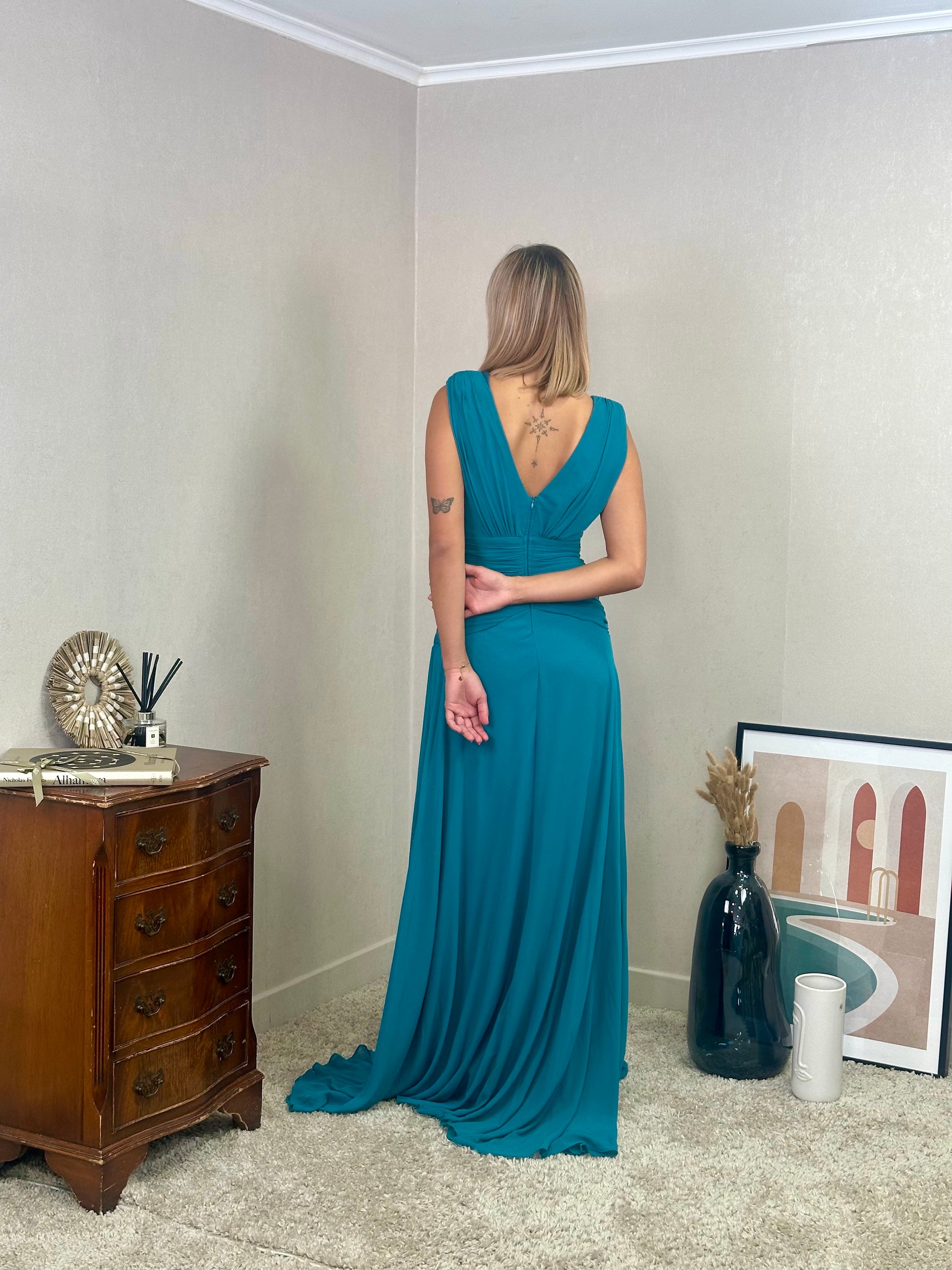 Robe de soirée cocktail longue TOCCA