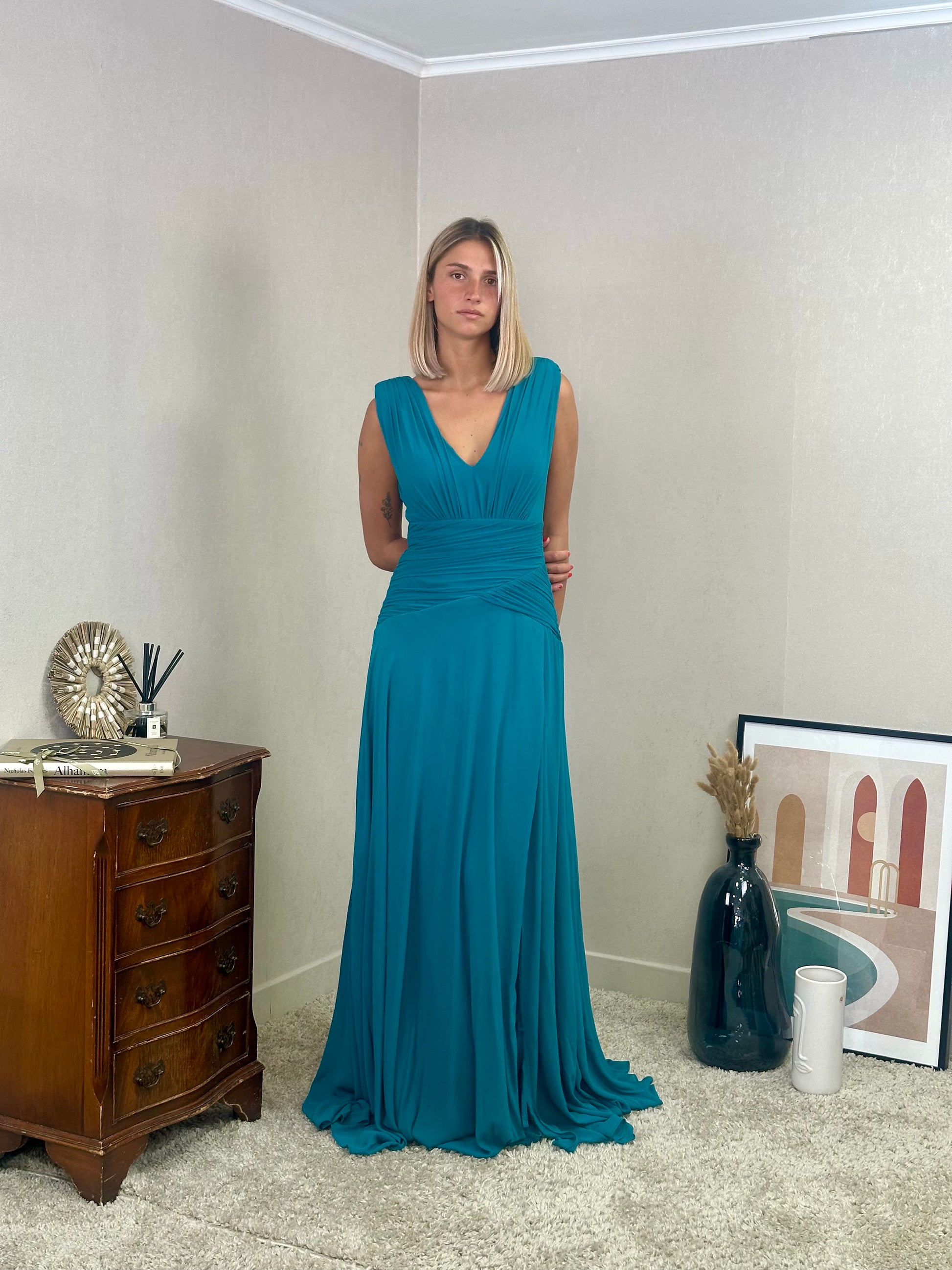 Robe de soirée cocktail longue TOCCA