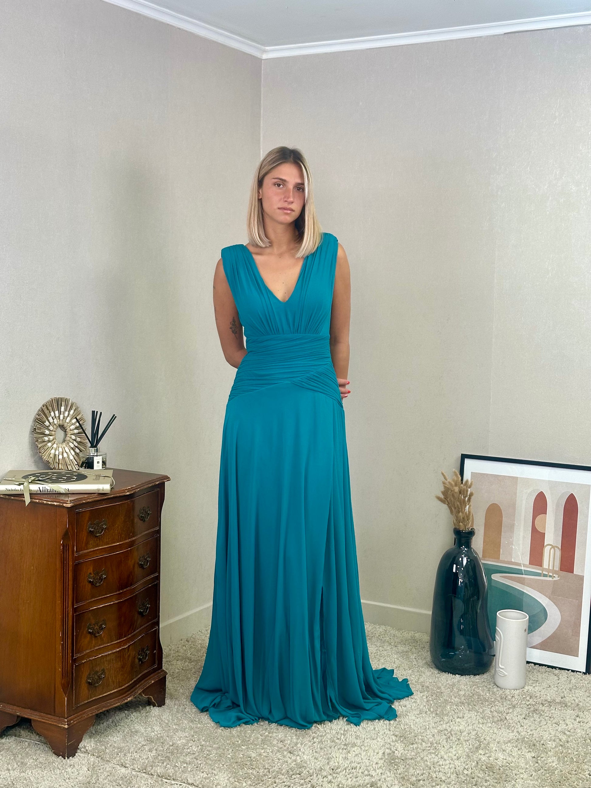 Robe de soirée cocktail longue TOCCA