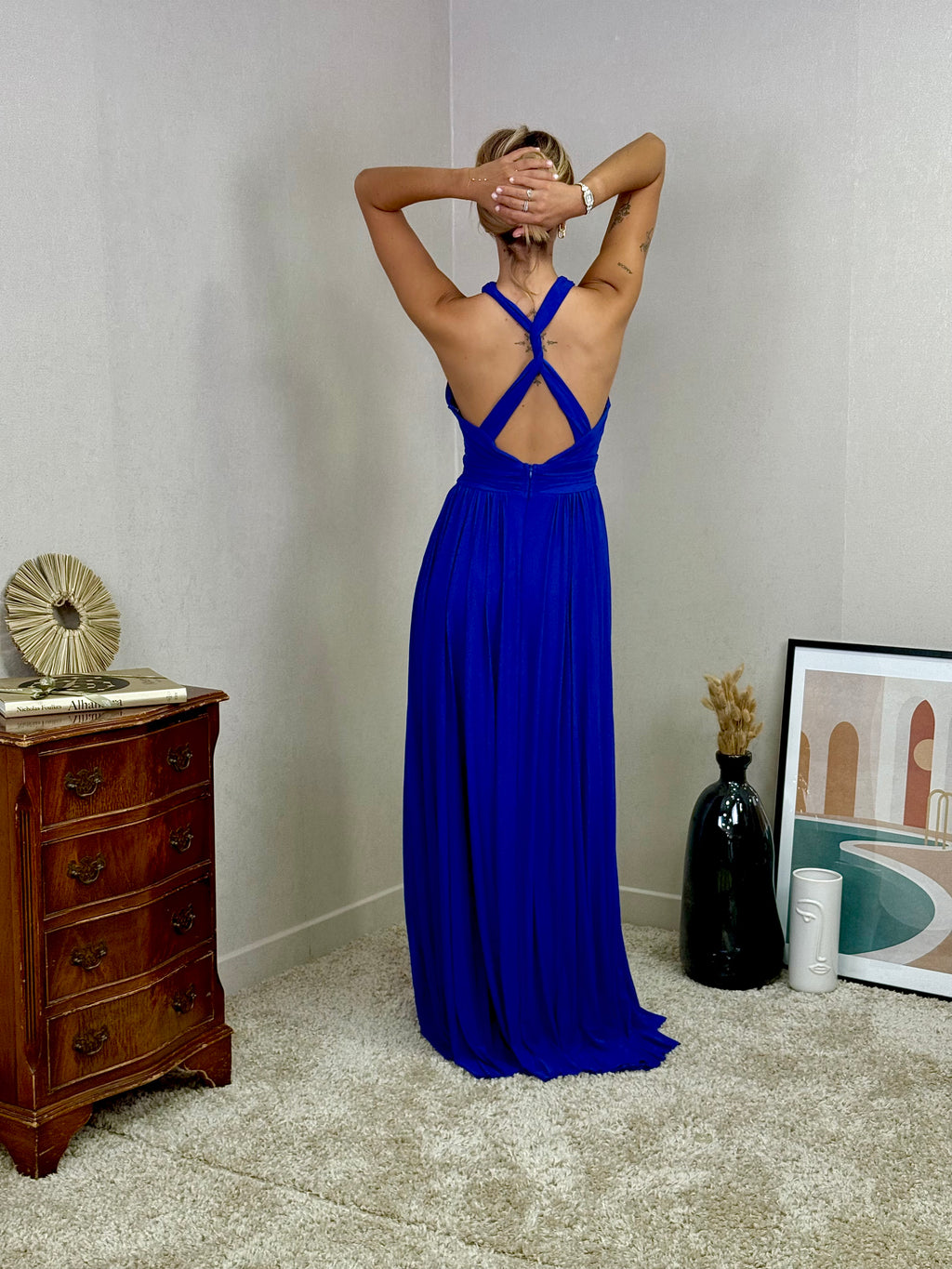 Robe de soiree multi-attache Hong-Kong