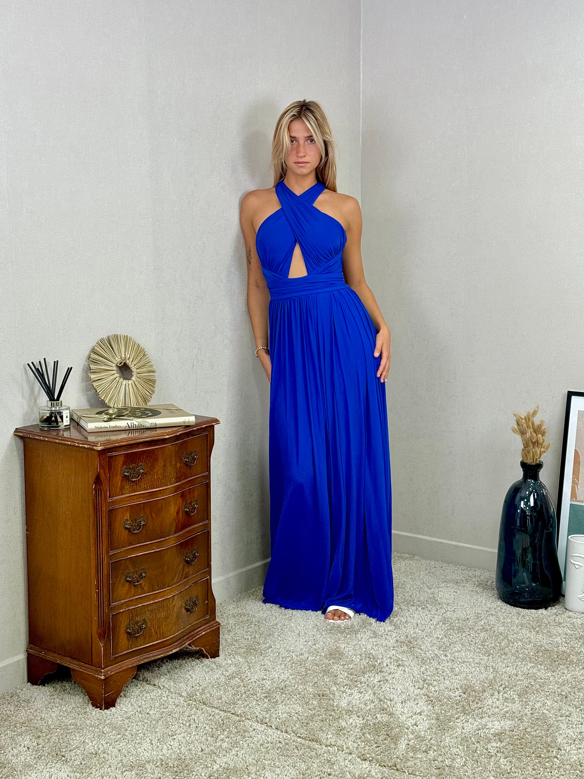 Robe de soiree multi-attache Hong-Kong