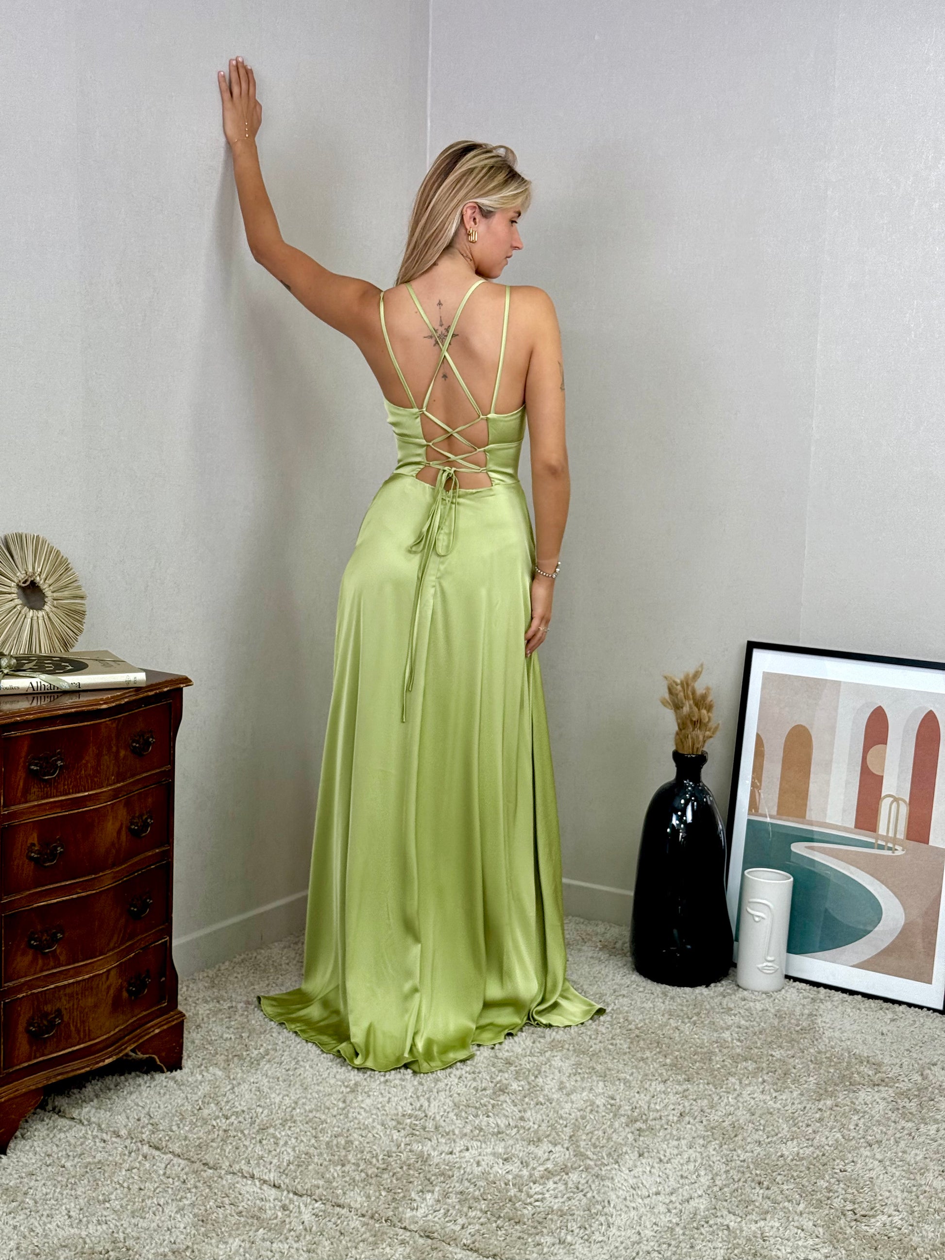 Robe en satin Ottawa