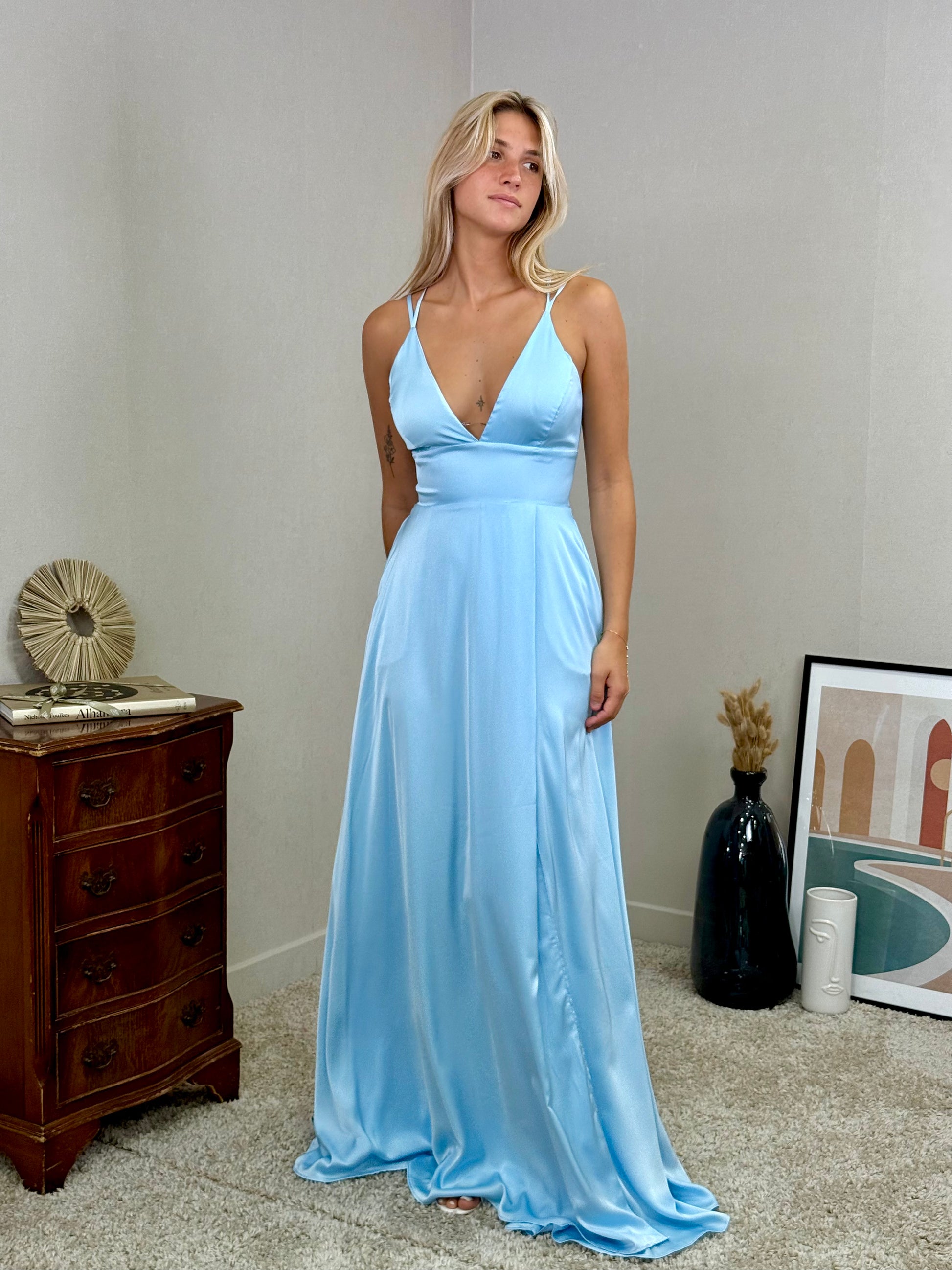 Robe en satin Ottawa