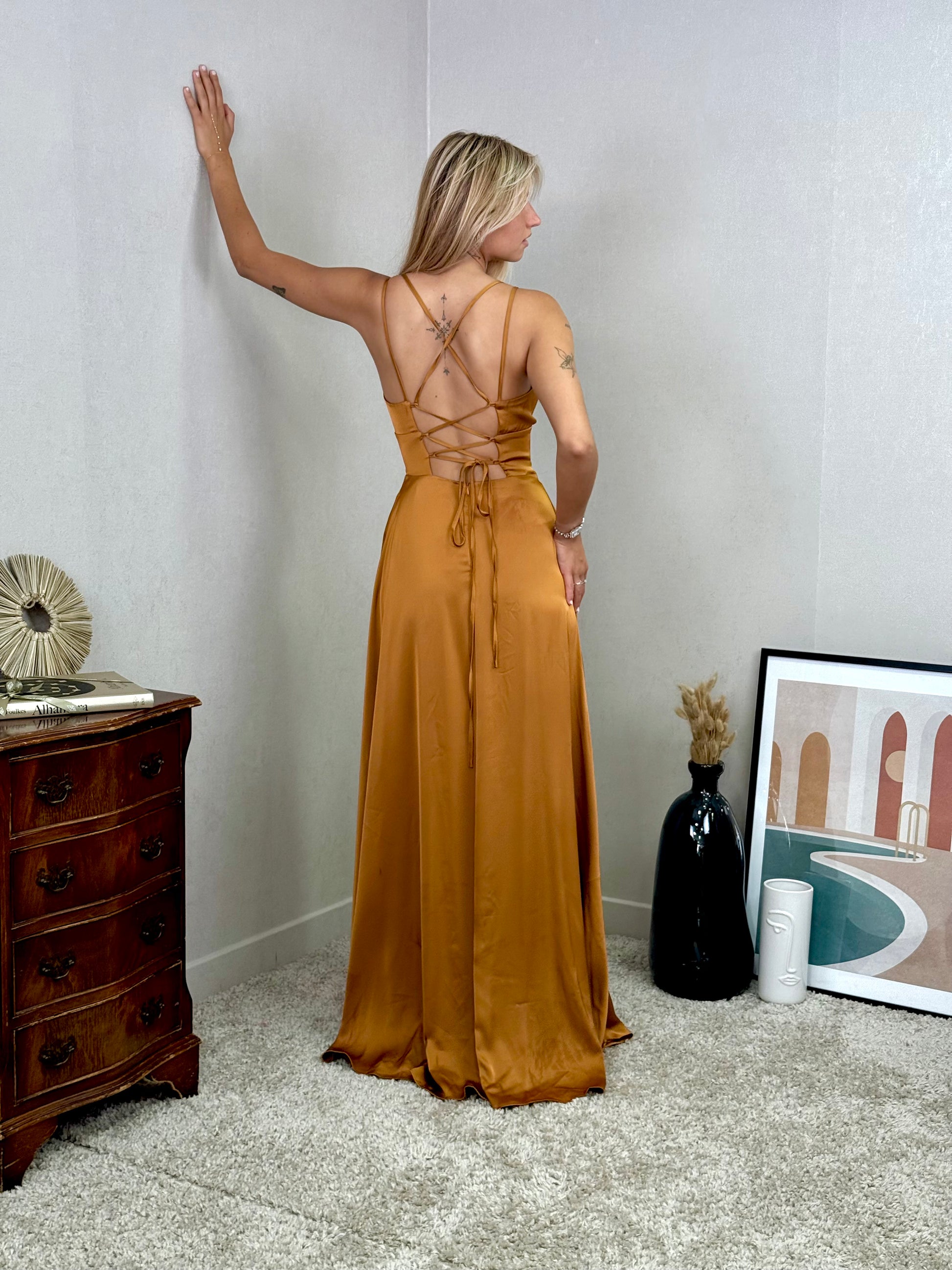 Robe en satin Ottawa