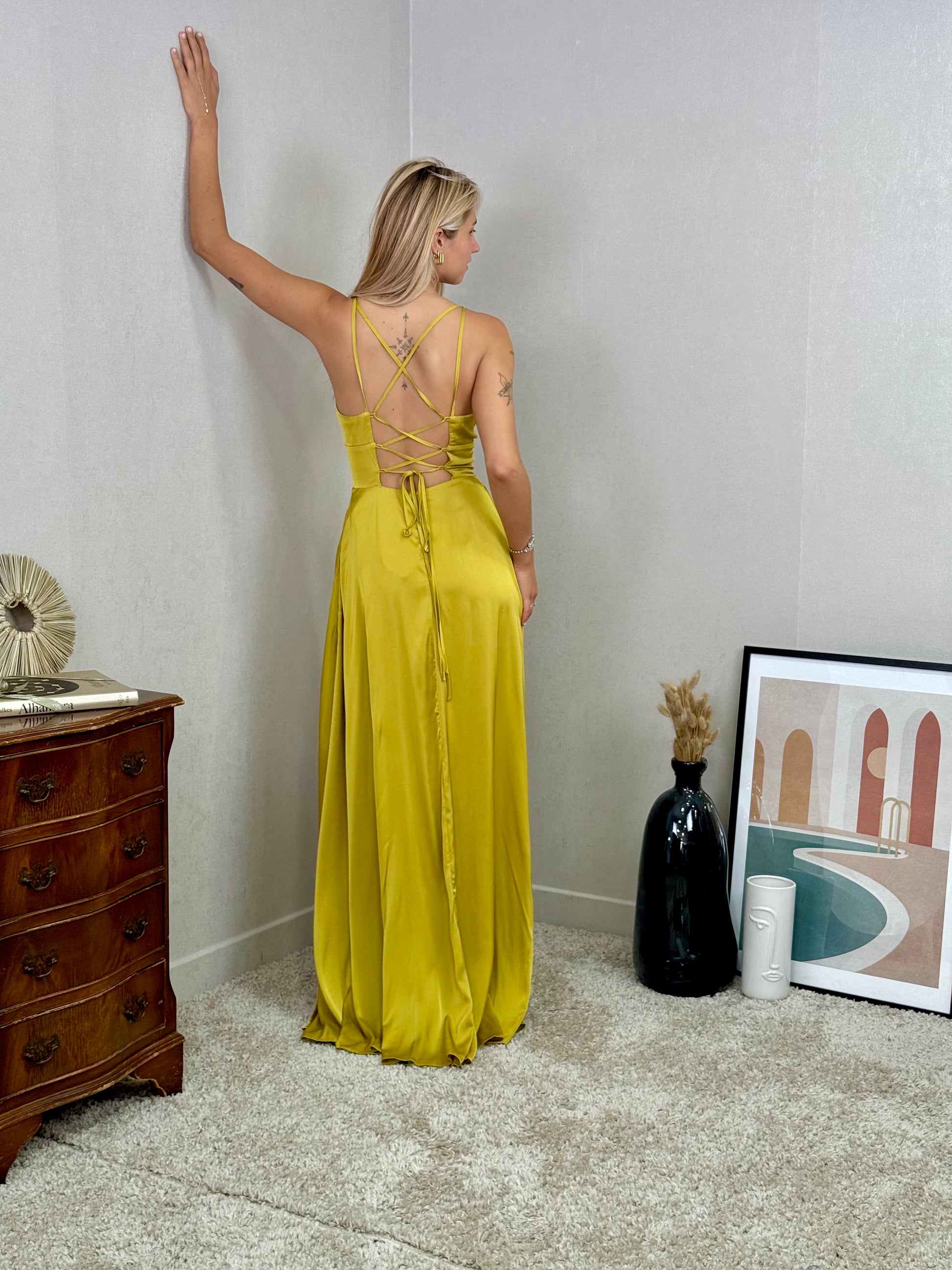 Robe en satin Ottawa