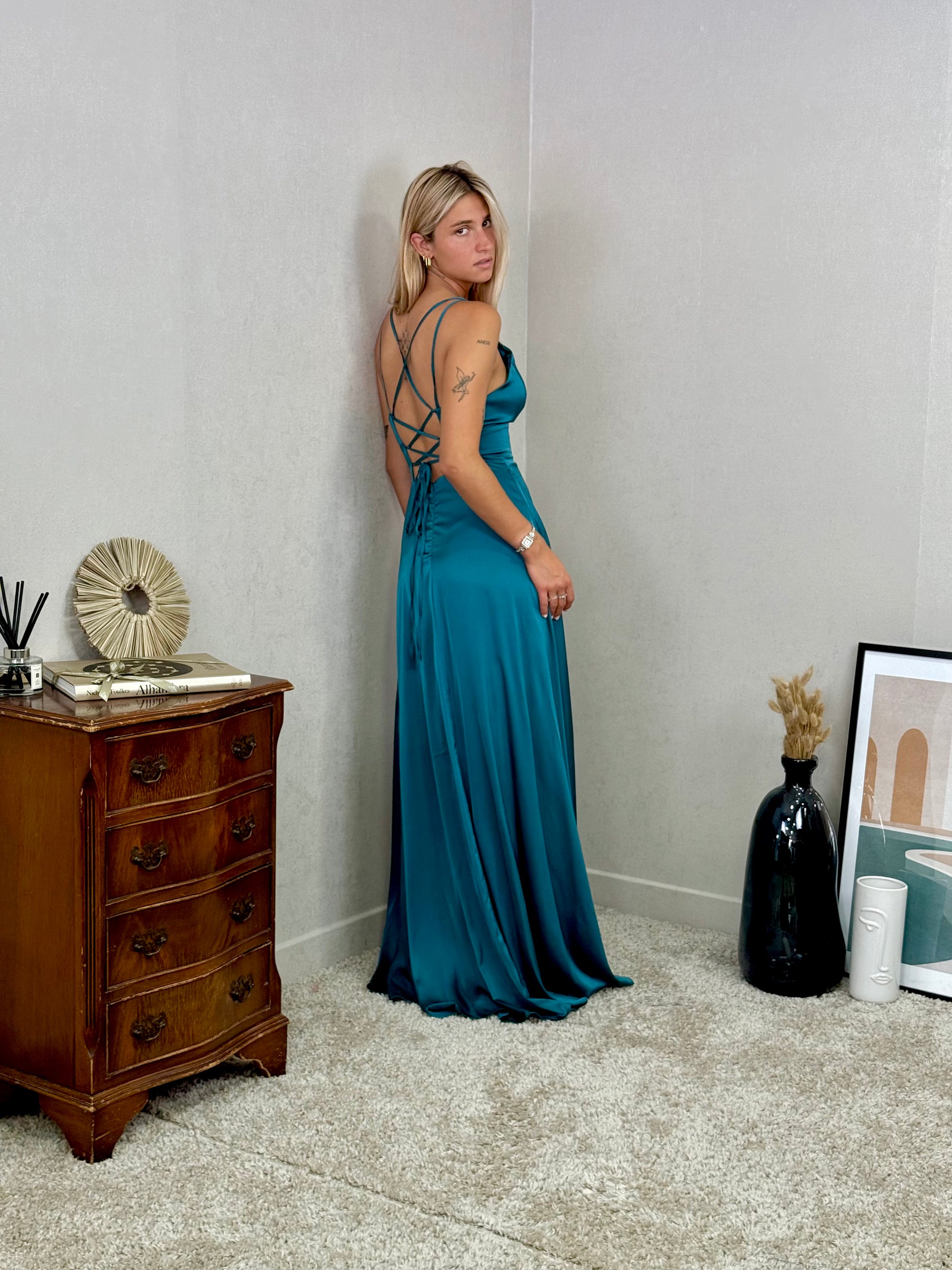 Robe en satin Ottawa