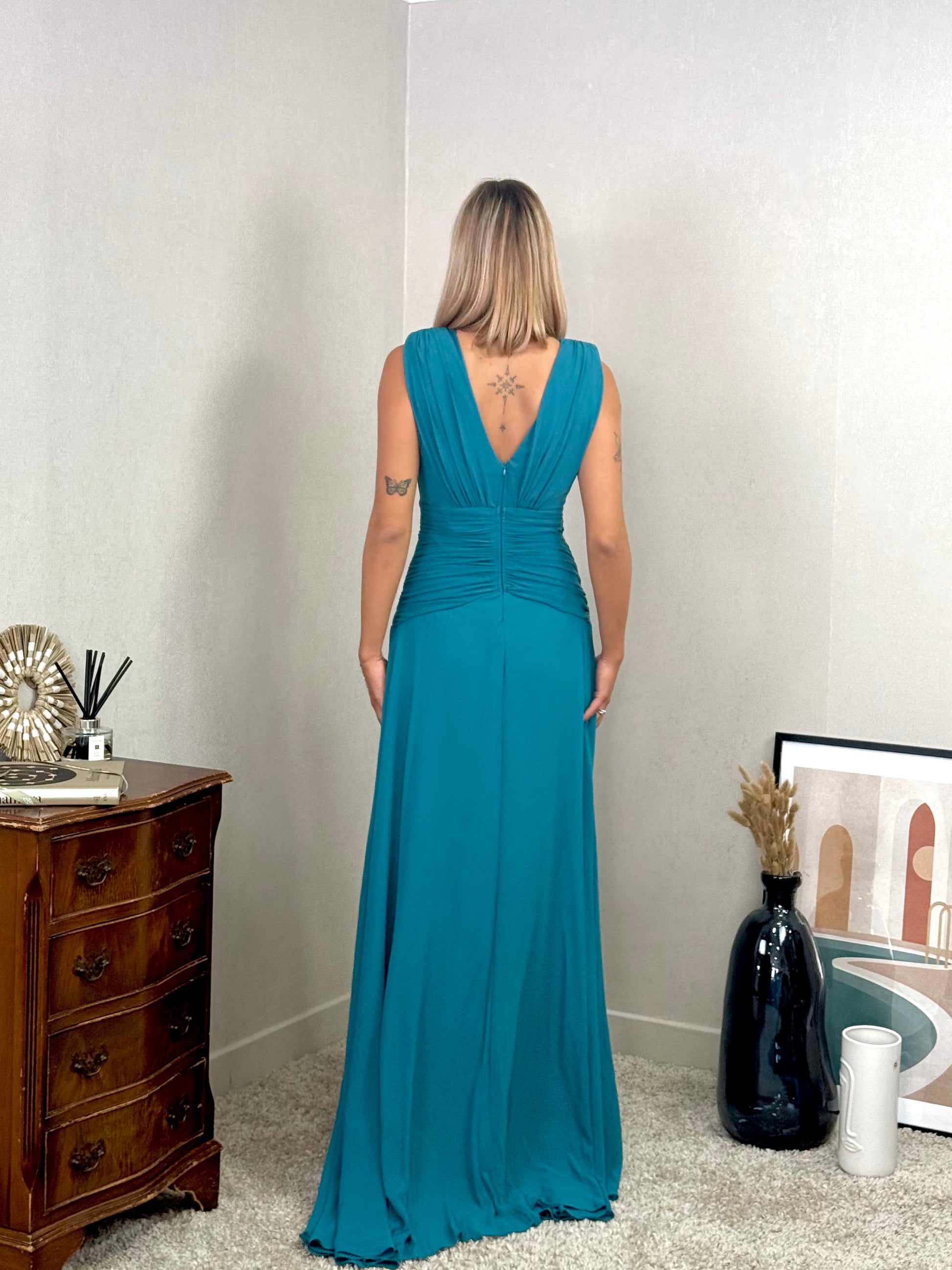 Robe de soirée cocktail longue TOCCA