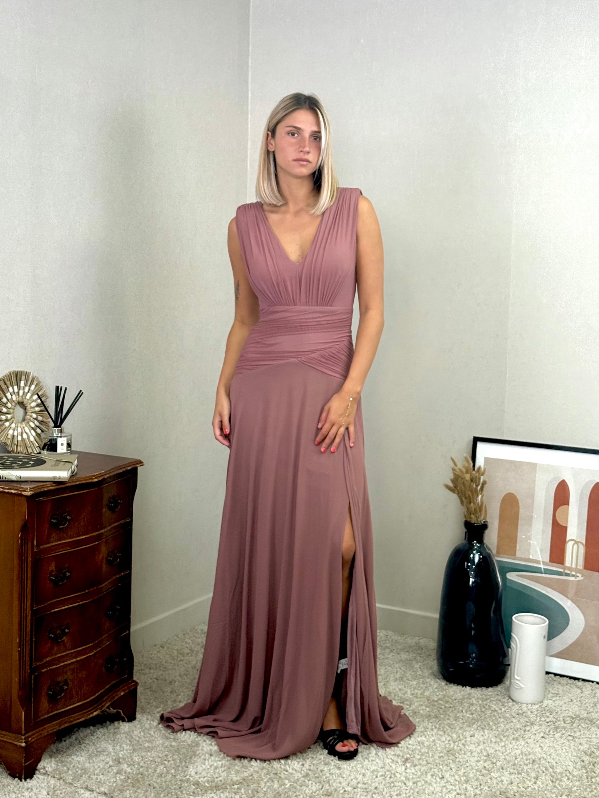Robe de soirée cocktail longue TOCCA