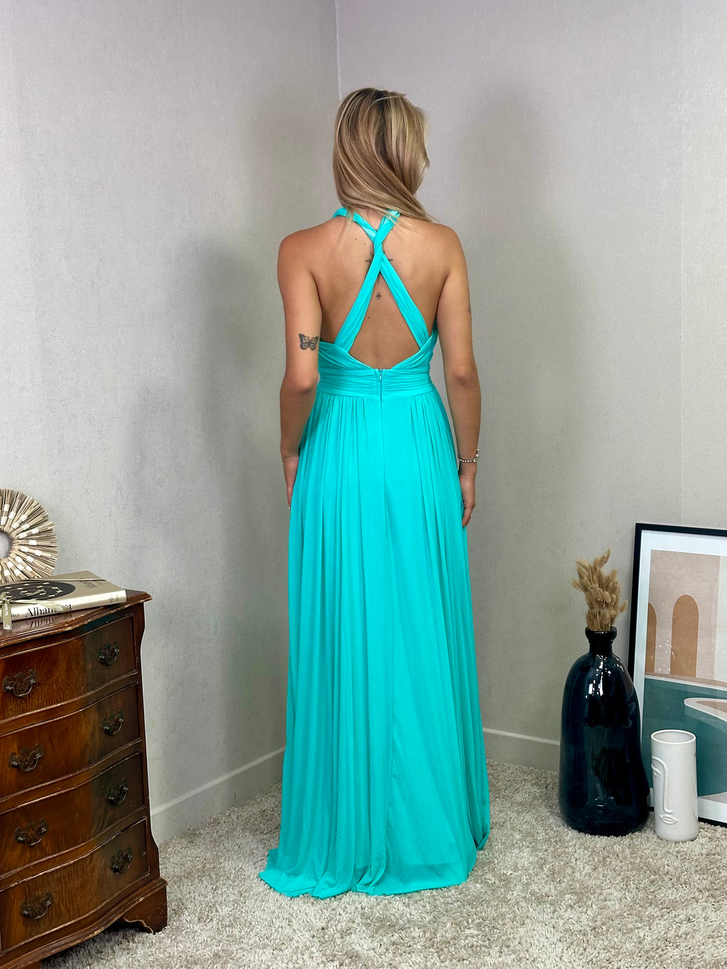 Robe de soiree multi-attache Hong-Kong
