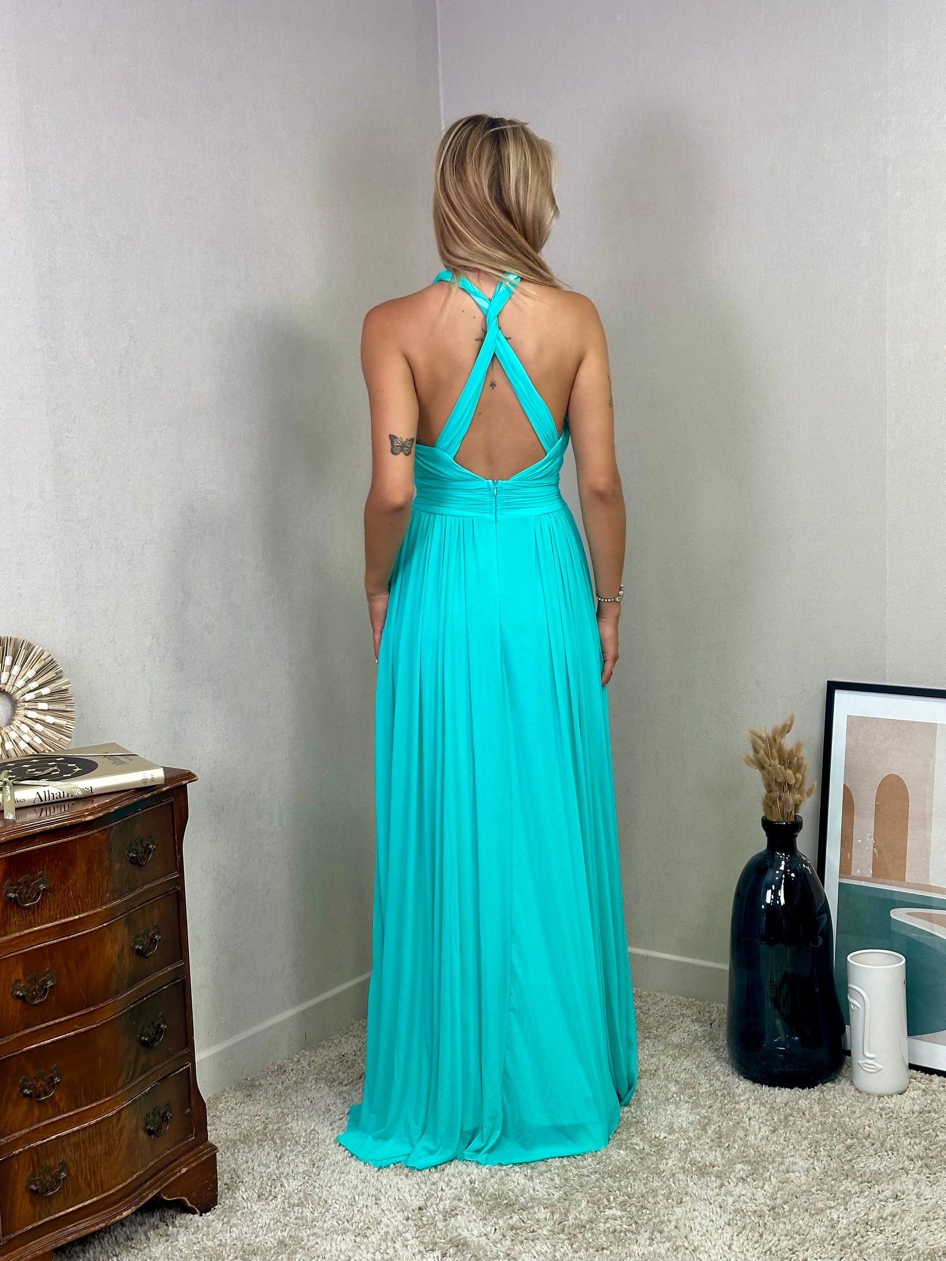 Robe de soiree multi-attache Hong-Kong