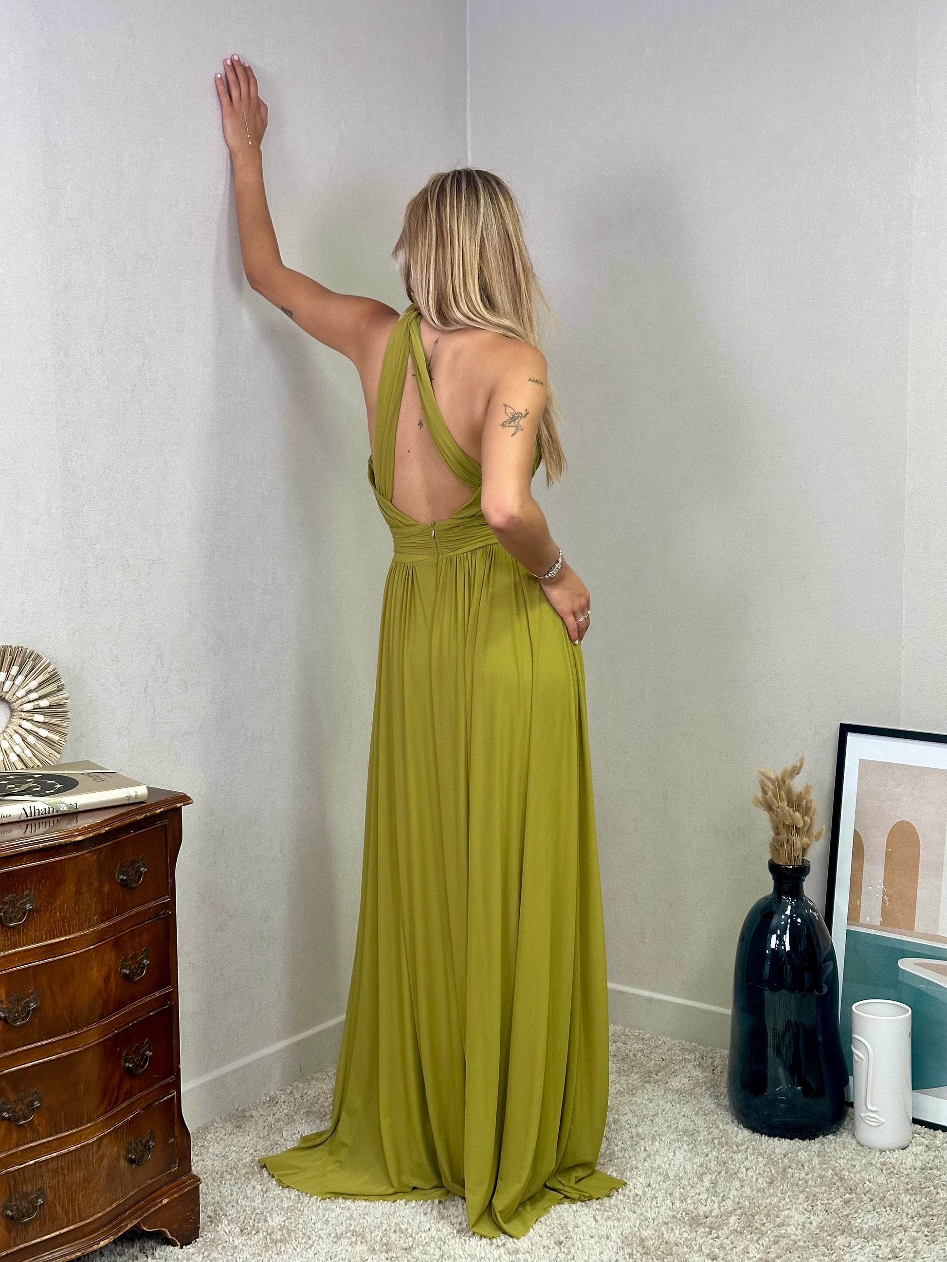 Robe de soiree multi-attache Hong-Kong