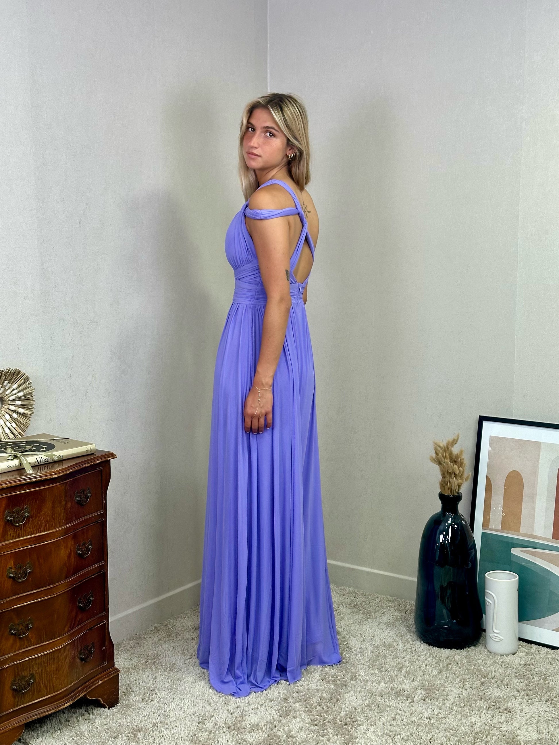 Robe de soiree multi-attache Hong-Kong