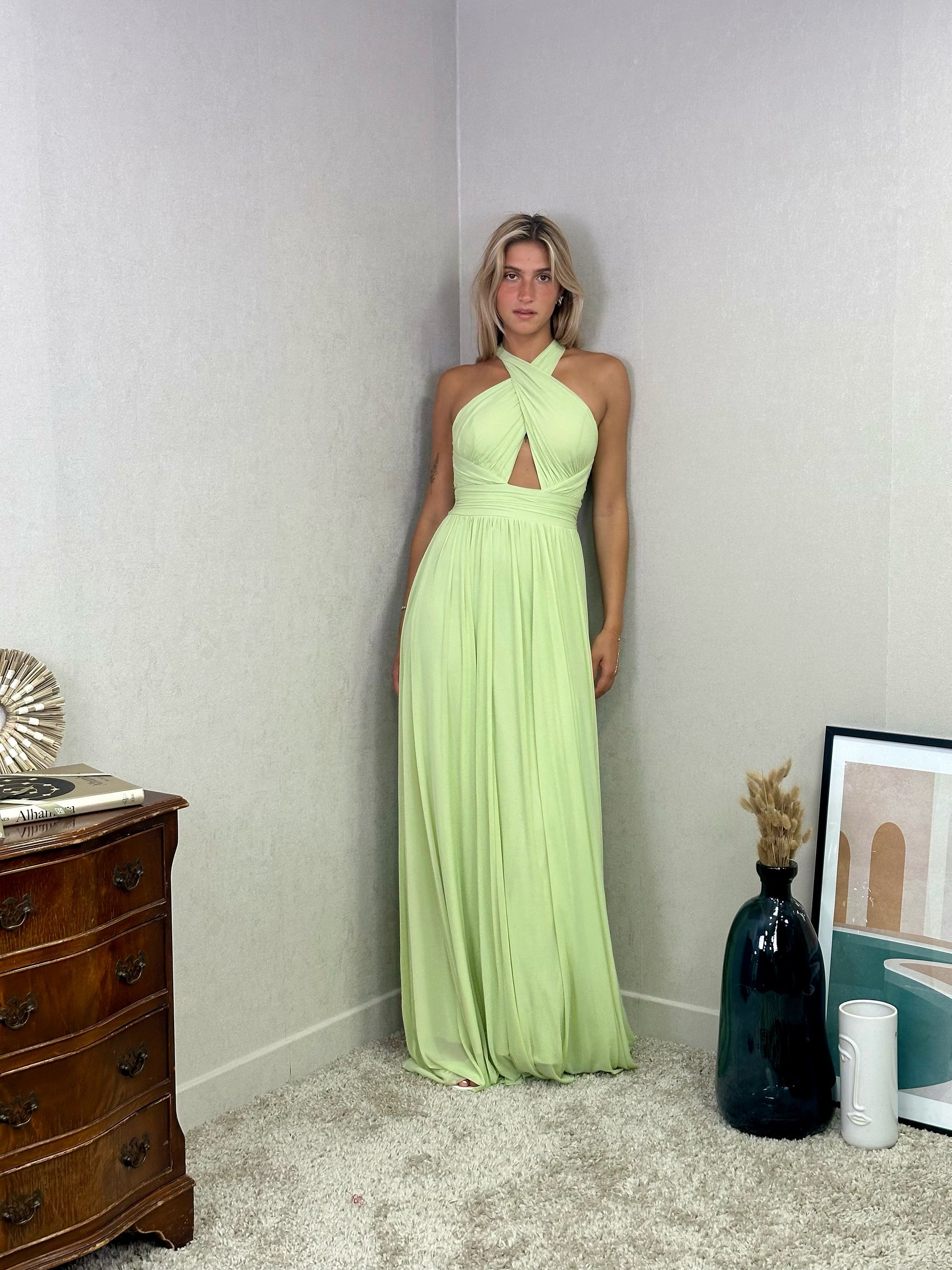 Robe de soiree multi-attache Hong-Kong