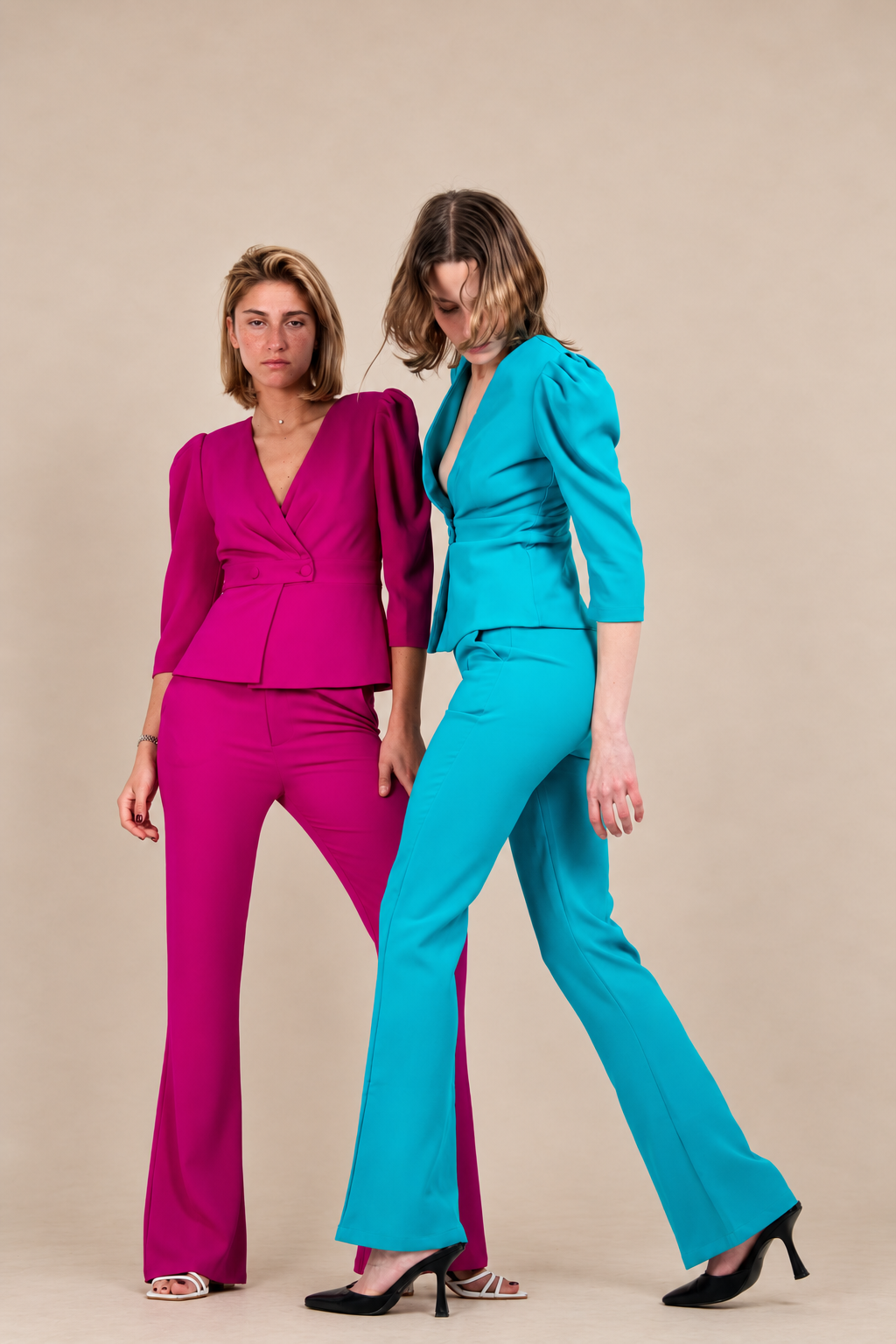Ensemble de cérémonie pantalon évasé - Albury