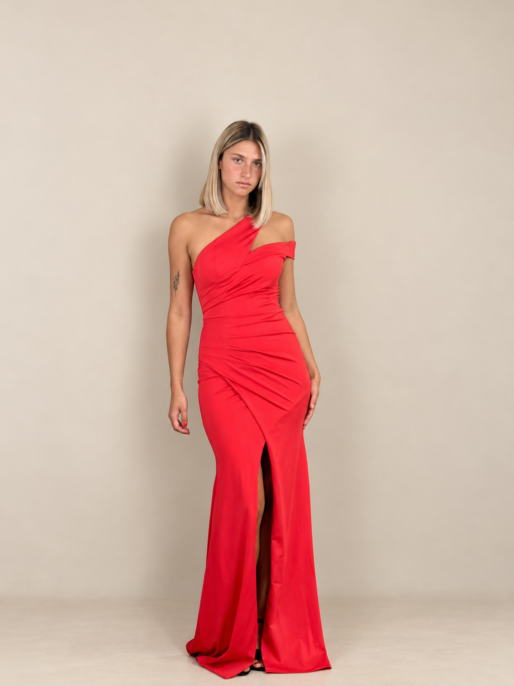 Robe de cérémonie longue asymétrique - Zurich