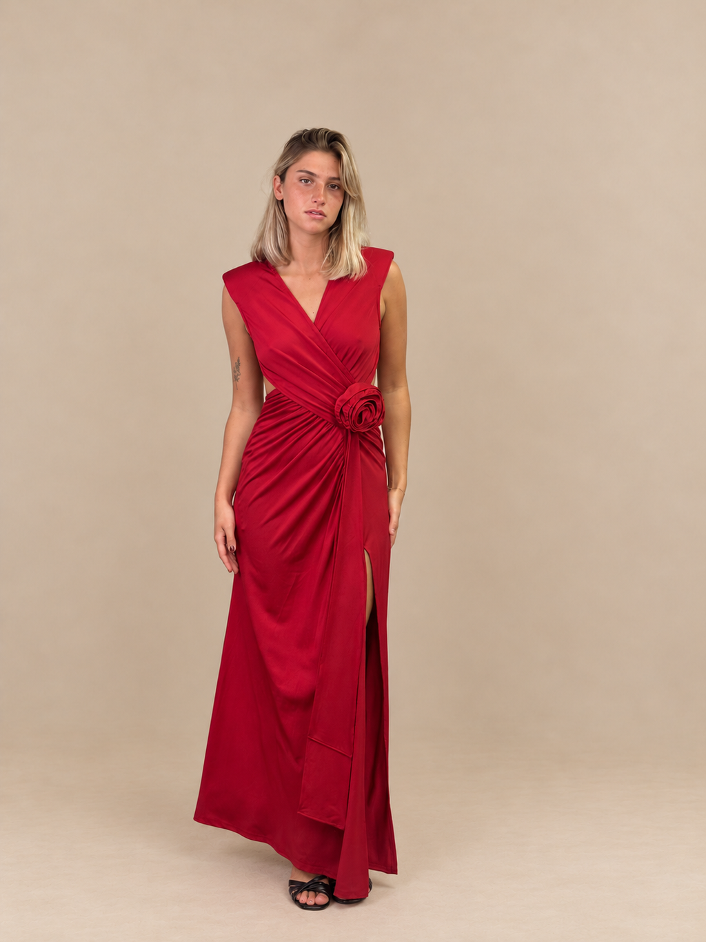Robe de soirée longue à fleur - Kota Kinabalu