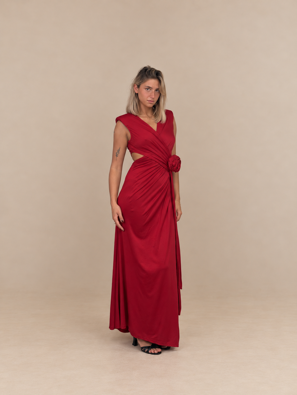 Robe de soirée longue à fleur - Kota Kinabalu