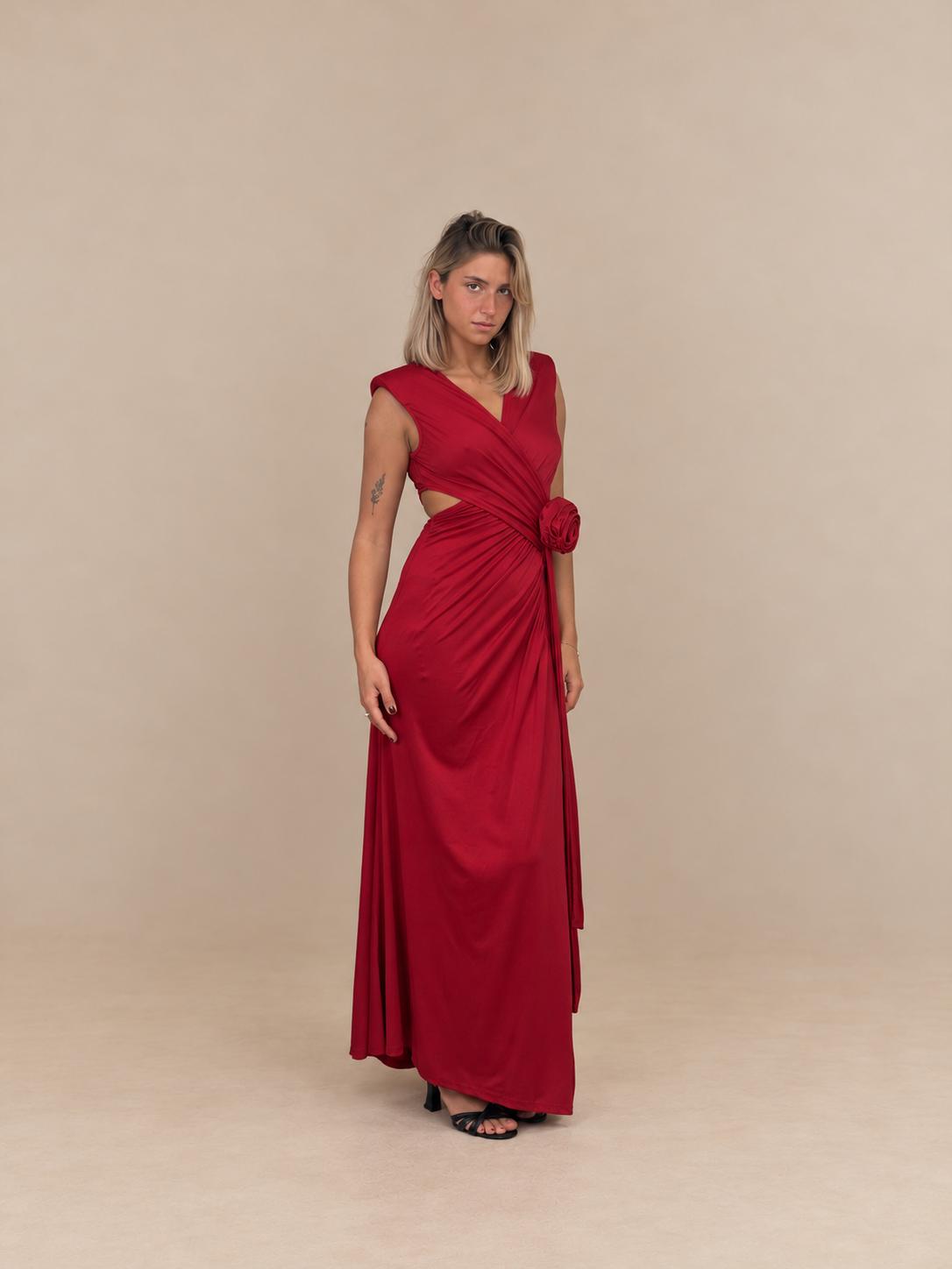 Robe de soirée longue à fleur - Kota Kinabalu